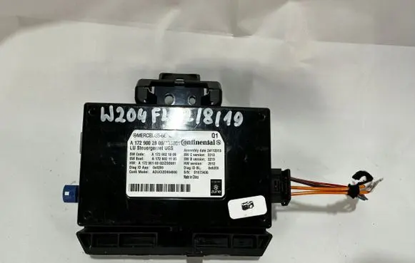 Mercedes-Benz C W204 Cruise control unit/module A1729002809