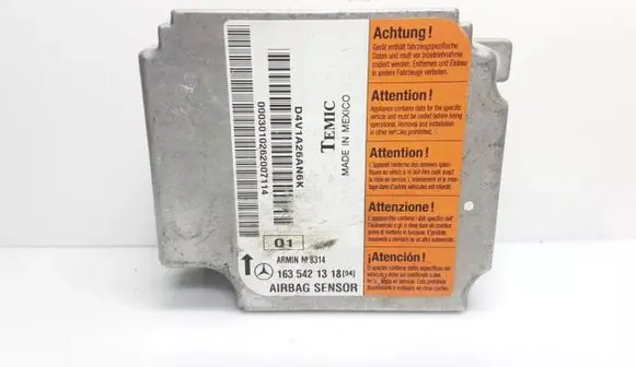 Mercedes-Benz ML W163 Airbag control unit/module 1635421318