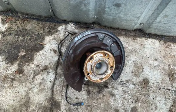 Rear wheel hub
