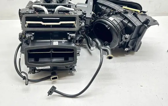 Interior heater climate box assembly