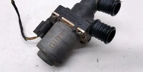 Coolant heater control valve