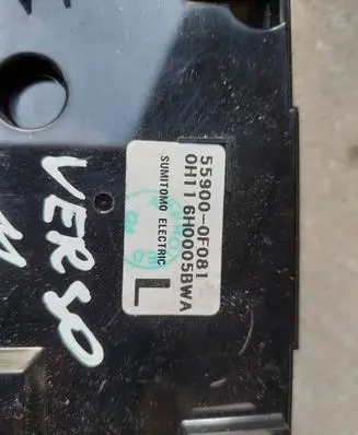 Toyota Verso Climate control unit 559000F081 0H116H0005BWA