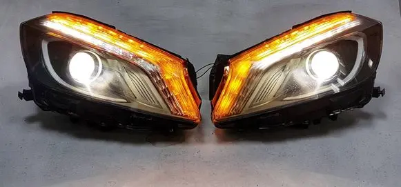 Mercedes-Benz A W176 Headlights/headlamps set 1768201161 1768201261