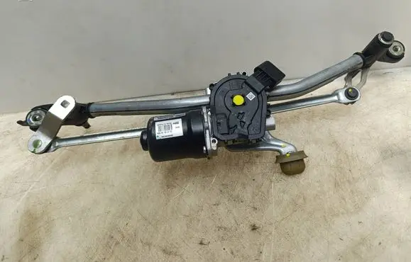 Opel Corsa F Front wiper linkage and motor 9824784980
