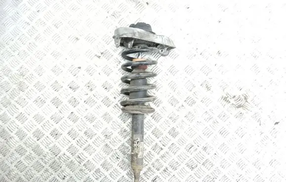 Front shock absorber with coil spring