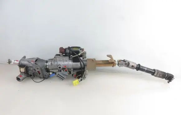 Steering wheel axle set