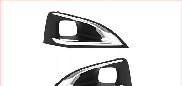 Peugeot 3008 II Front fog light trim/grill 1617975880