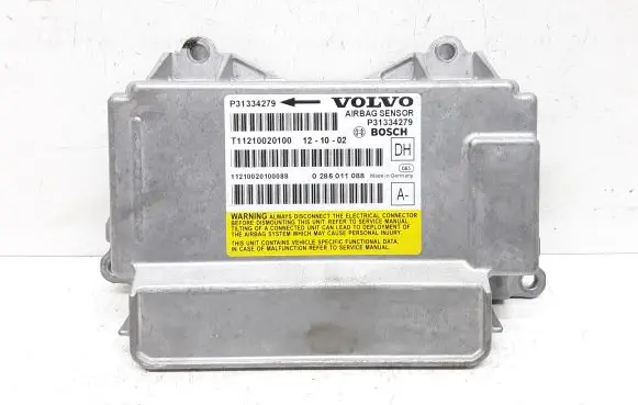 Volvo S60 Airbag control unit/module P31334279 0285011088