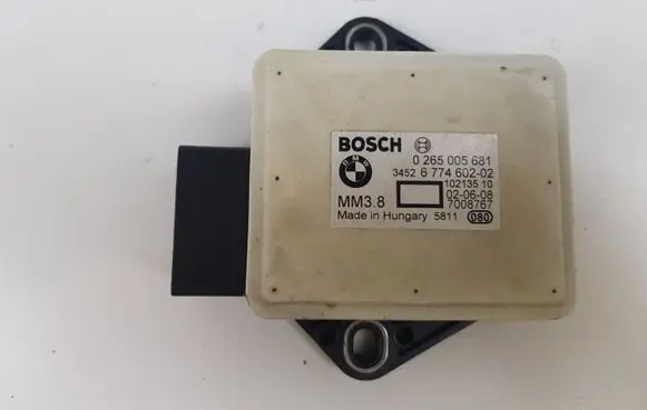 BMW 5 E60 E61 ESP acceleration yaw rate sensor 6774602 0265005681
