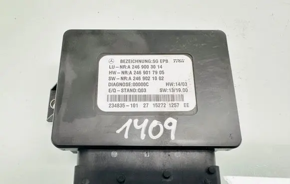 Mercedes-Benz A W176 Hand brake control module A2469003014 A2469017905