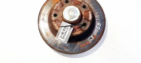 Renault Megane III Rear brake disc NEVENTILIUOJAMAS