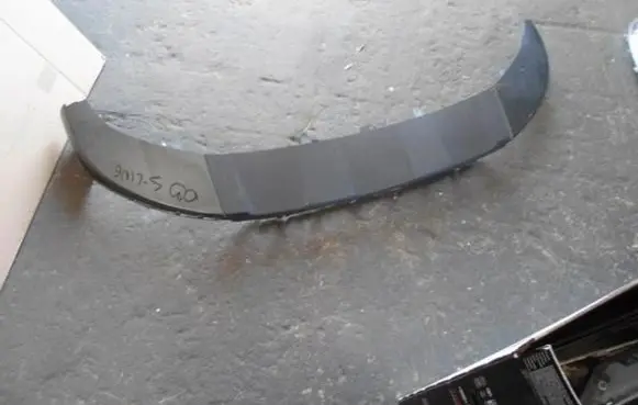 Audi Q3 8U Front bumper lip 