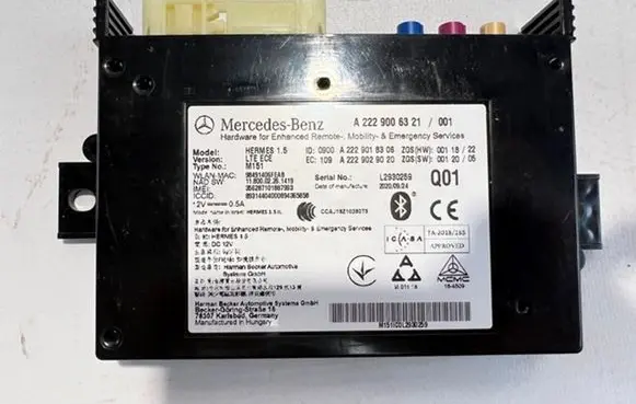 Mercedes-Benz S W222 Other control units/modules A2229006321