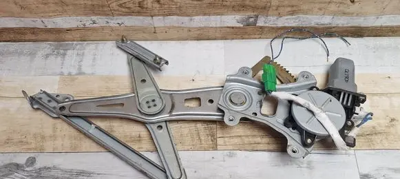 Front door window regulator with motor