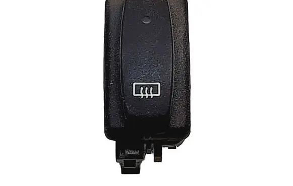 Windscreen/window heater switch
