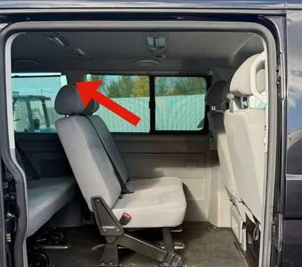 Volkswagen Transporter - Caravelle T5 (C) pillar trim 7H5867245