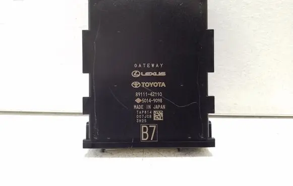 Toyota bZ4X Gateway control module 8911142110 50149098