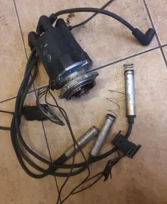 Opel Astra G Spark distributor 1103667 9j27