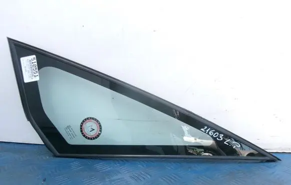 Fiat Sedici Front door vent window glass four-door 