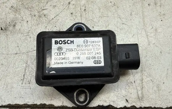Volkswagen PASSAT B5.5 ESP acceleration yaw rate sensor 8E0907637A 0023485 0265005245