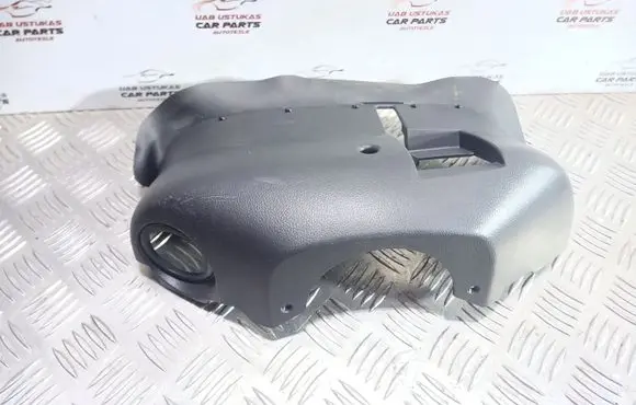 Steering wheel column trim