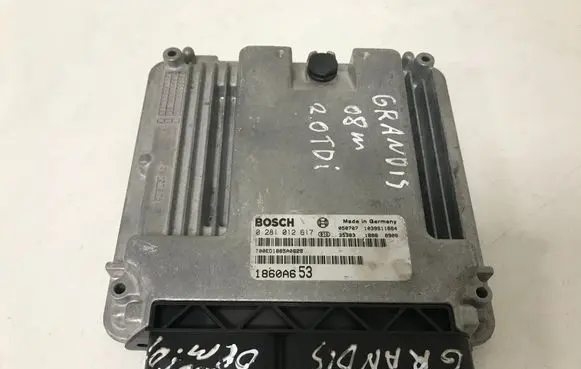 Mitsubishi Grandis Engine control unit/module 0281012617 1860A653