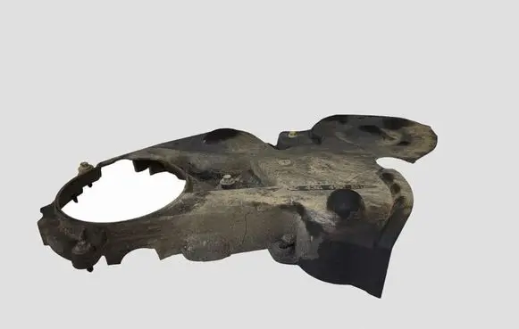 Peugeot 207 Timing belt guard (cover) 9643649280