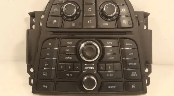 Opel Astra J Head unit multimedia control 13360093