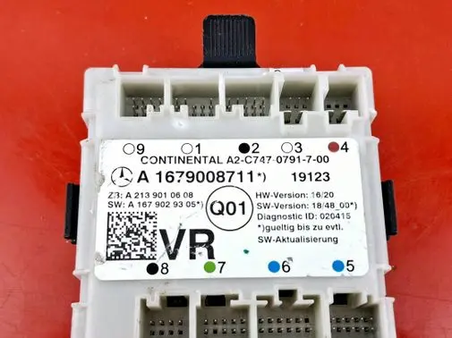 Mercedes-Benz C W205 Door control unit/module A1679008711