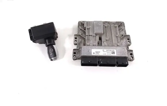 Mercedes-Benz A W176 Engine ECU kit and lock set 