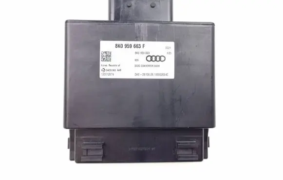 Audi A6 S6 C7 4G Voltage converter/converter module 8K0959663F 8K0959663 120012874