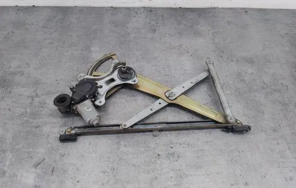 Front door window regulator with motor