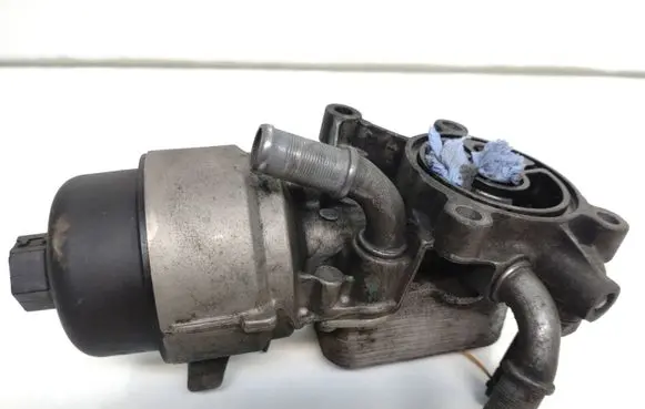 Oil filter mounting bracket