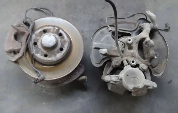 Mercedes-Benz C W204 Rear wheel ball bearing 