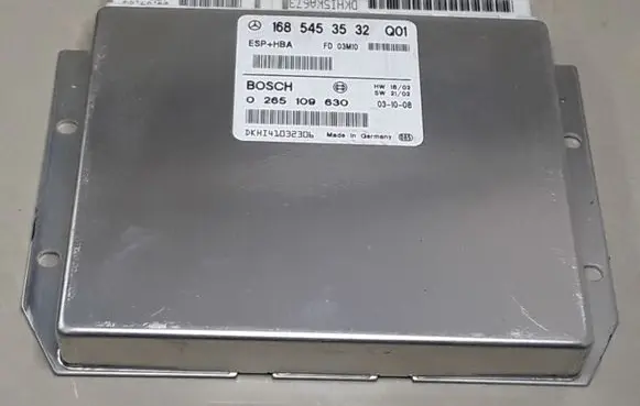 Mercedes-Benz A W168 Brake system control unit/module 1685453532 0265109630
