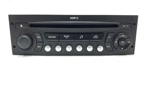 Peugeot 207 Radio/CD/DVD/GPS head unit 96643699XT