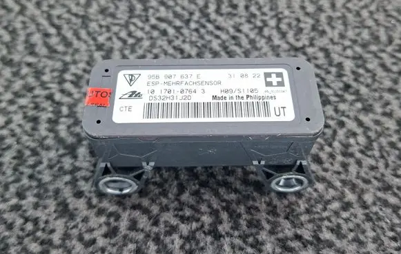 Porsche Macan (95B) ESP acceleration yaw rate sensor 95B907637E