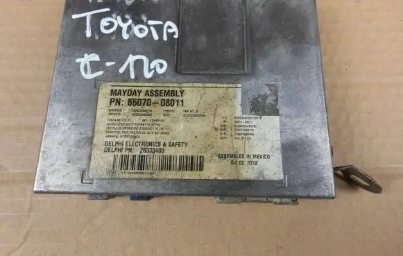 Toyota Sienna XL30 III Other control units/modules 8607008011 86070-08011