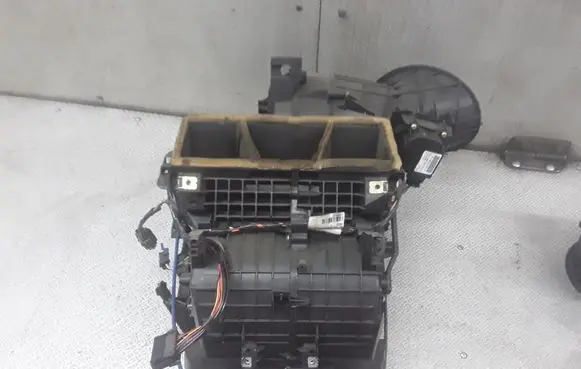 Interior heater climate box assembly