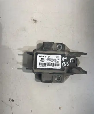 Audi A4 S4 B5 8D ESP acceleration yaw rate sensor 4B0907637A 128307