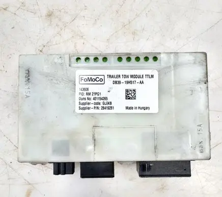 Ford Ranger Tow bar trailer control unit/module DB3919H517AA 28419281 401154265