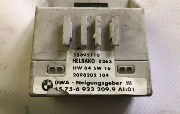 BMW X5 E53 Alarm control unit/module 65756923209 20982020 55892110