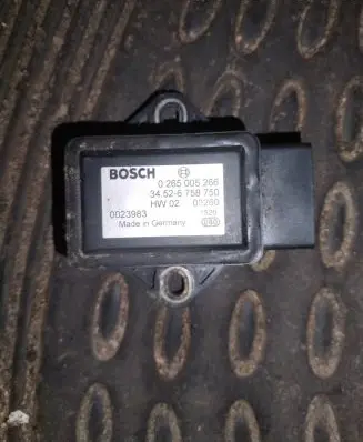 BMW 5 E60 E61 ESP acceleration yaw rate sensor 6758750