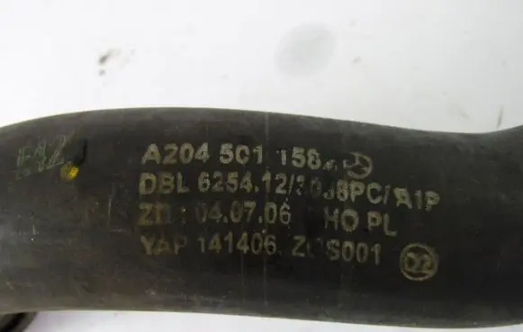 Mercedes-Benz E C207 W207 Engine coolant pipe/hose A2045011582