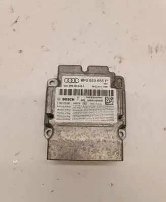 Audi A3 S3 8P Airbag control unit/module 8P0959655P 0285010680