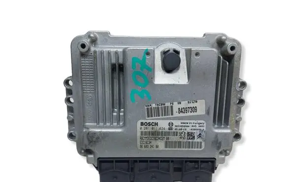 Peugeot 307 Engine control unit/module 9660324180KASACJ 9660324180 0281011634