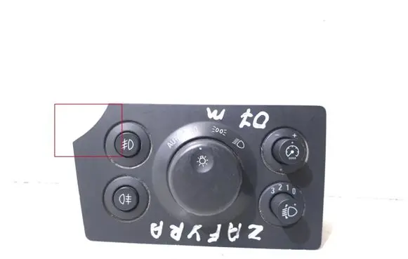 Opel Zafira B Light switch 13205868