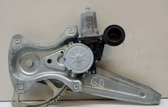 Toyota Auris 150 Rear door window regulator with motor 857200D120 973581