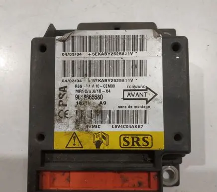 Citroen C5 Airbag control unit/module 9648665580 1875A9 1875