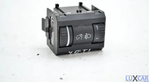 Skoda Yeti (5L) Headlight level height control switch 5L0941333